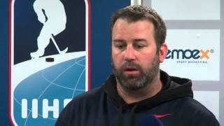 USA - SWE post-game press conference - USA