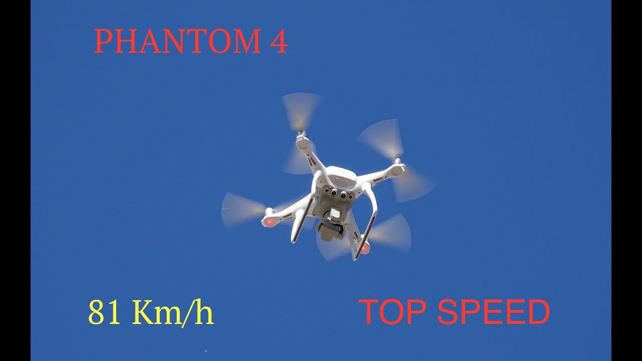 dji phantom 4 top speed