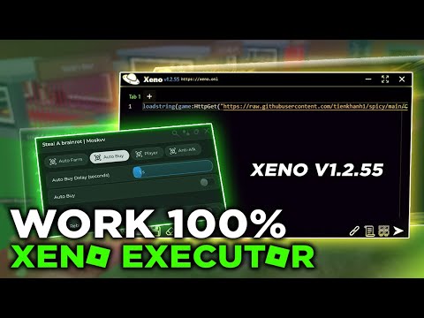 ✅ BEST KEYLESS EXECUTOR | XENO EXECUTOR V1.2.55 | Xeno Latest Version | Free Roblox Exploit 2025