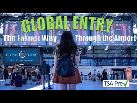 Global Entry Process  - The Fastest Way Through the Airport ! with TSA Pre-Check. FOR FREE $0.00