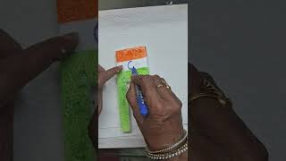 my indian flag 🇮🇳🇮🇳🇮🇳🇮🇳🇮🇳tiranga #independence Day happy Republic Flag#creative#trending#painting