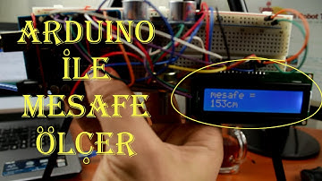 Arduino İle Mesafe Ölçer