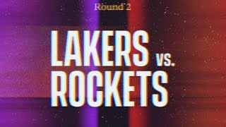 Lakers vs Rockets 2020 NBA Playoffs (Hype Video)