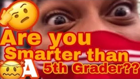 ARE YOU SMARTER THAN A 5th GRADER??!? Public Interview *Stay Until The End* *Must Watch*