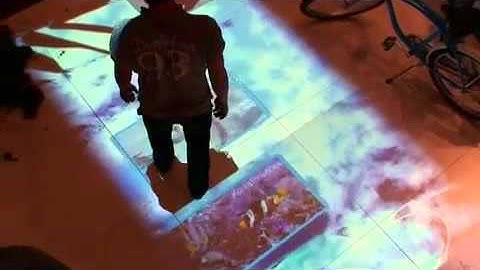 Interactive Floor KLM Royal Dutch Airlines