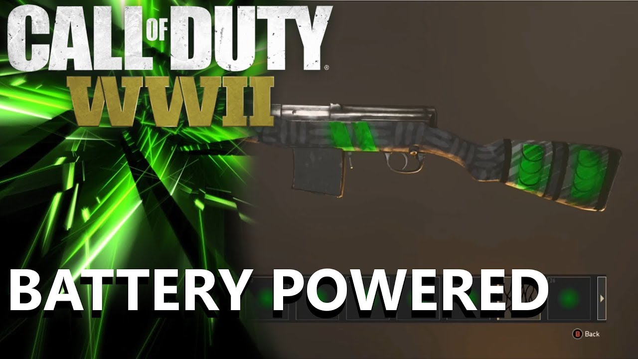 Call of duty WW2 PaintJobs - BatteryPowered