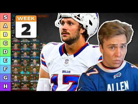 Video: Week 2 Rankings & Tiers (QB, TE, DST)