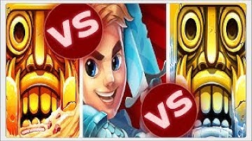 NEW! Temple Run 2 Blazing Sands VS Blades Of BRIM VS Temple Run 2 Frozen Shadows