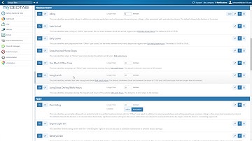 How to Set Rules for your Fleet in MyGeotab   Fleet Optimization