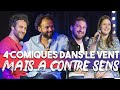 Ep 12  fabrice ebou benjamin trani rosa bursztein seb mellia  4 comiques dans le vent