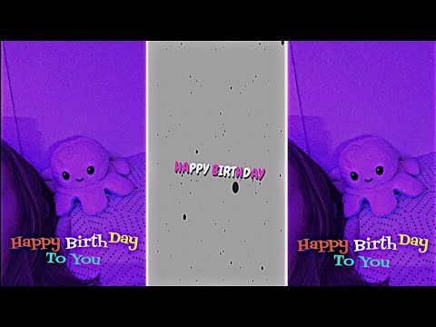 Happy Birthday To Youu 🎊💌 Xml Video || Alight Motion New Trending Birthday Xml 💓🎉💫