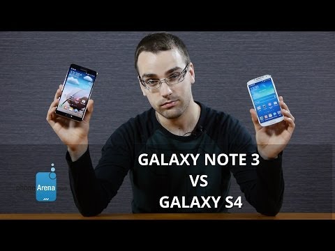 Samsung Galaxy Note 3 vs Samsung Galaxy S4