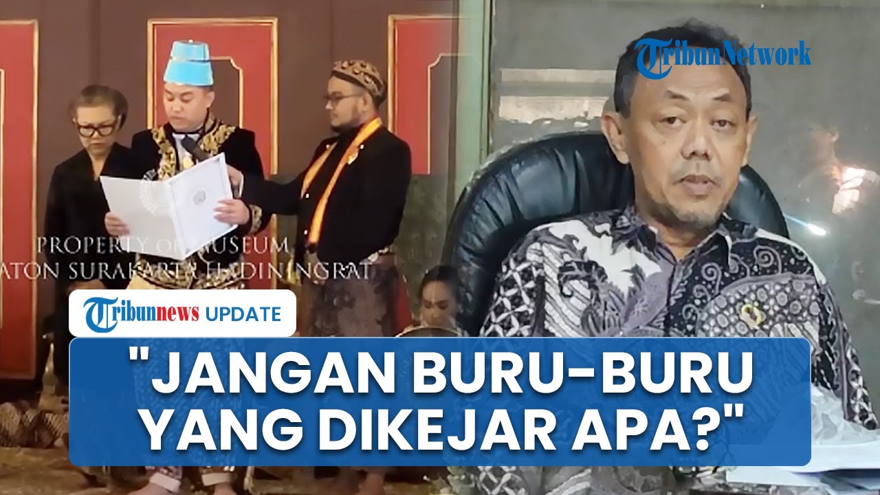 Jubir Tedjowulan Sentil Gusti Purboyo yang Deklarasi Diri Jadi Penerus Takhta Raja Keraton Solo