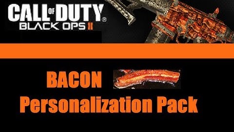 Black Ops 2 New Bacon Camo, DLC Camos, Custom Class Slots, Free Maps, Reticles And More!