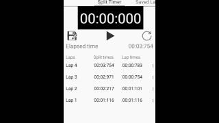 Split Timer - video cast screenshot 1