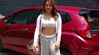 Neha Sharma And Ayesha Sharma Spotted Post Workout In Bandra