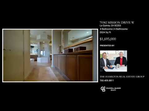 79382 Mission Drive, La Quinta, CA home video tour