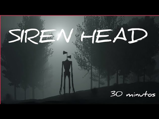 Siren head - desenho assustador