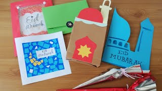 6 Eid gifts and cards | DIY | Cute Crafts