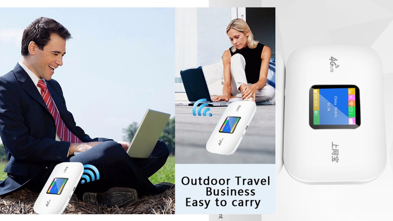 4G Wifi Router Wireless Portable Pocket Wifi Hotspot Car Wifi