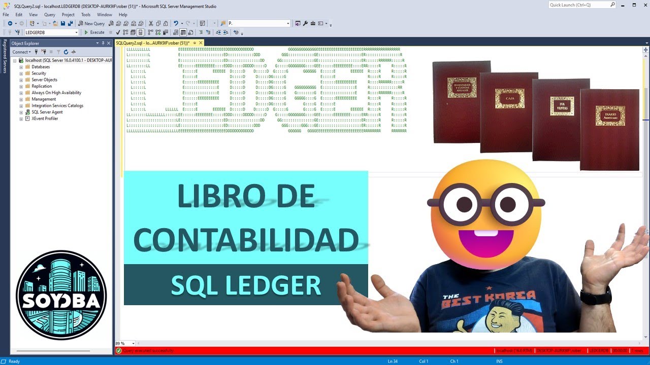 Función Libro de Contabilidad; Añadiendo blockchain a SQL - VBLOG 21 ...