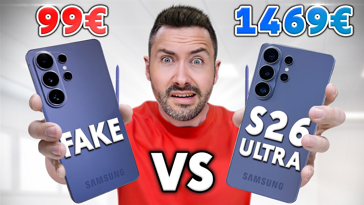 J'ai acheté un Faux Galaxy S26 Ultra à 99€ ! (ils sont forts)