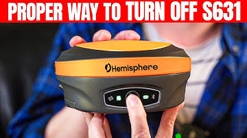 How To Turn Off Hemisphere S631 RTK