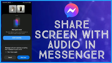 How to Share Screen With Audio in Messenger 2023?