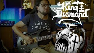 King diamond _ the invisible guests  ( cover por gerson antezana)