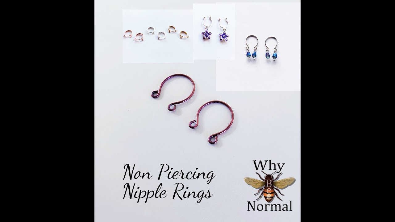 Non Piercing Nipple Rings 