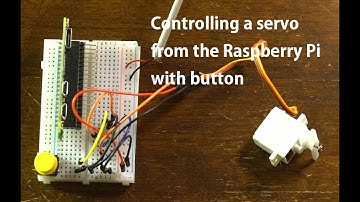 Controlling a servo from the Raspberry Pi with button