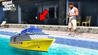 Franklin Built Most Expensive Rc Ship in GTA 5 !