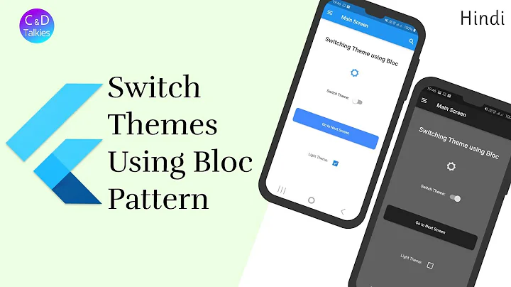 Bloc for absolute beginners, Change Theme Dynamically | Hindi