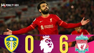 ملخص مباراة ليفربول وليدز يونايتد 6-0 الدوري الإنجليزي | سداسية ضاربة HD