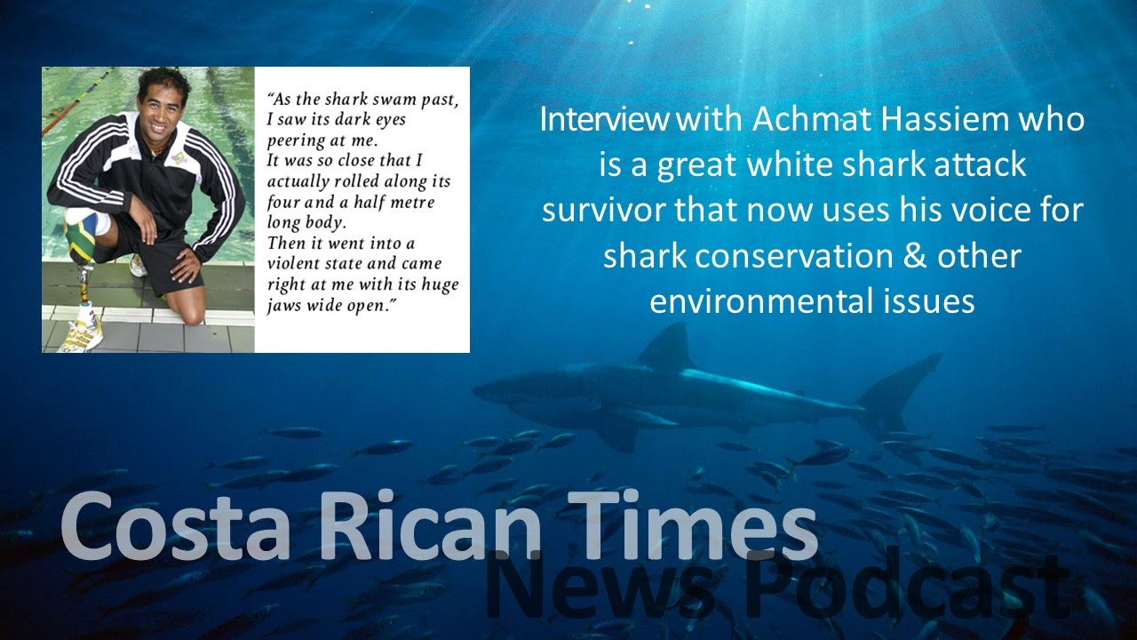 Costa Rican Times Podcast Interview with Achmat Hassiem; Great White
