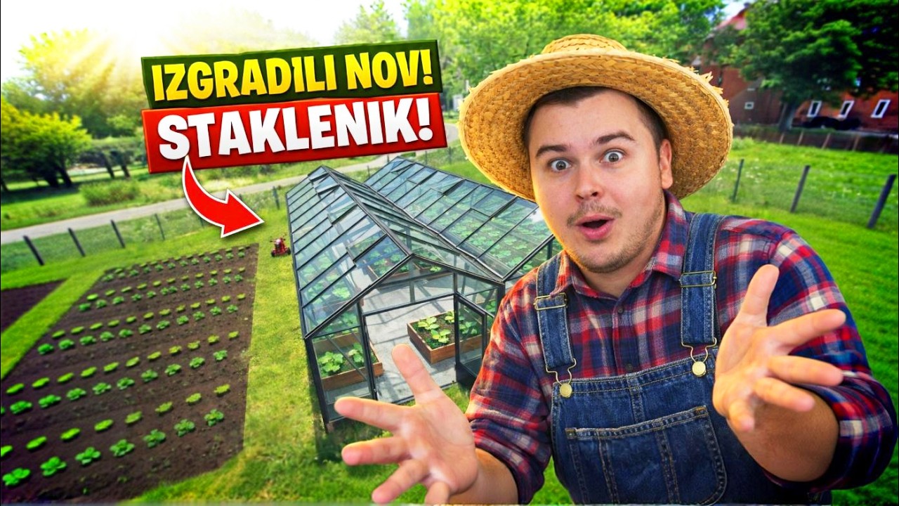 NOVI BRUTALNI STAKLENIK EP80 @DjuraFrizura