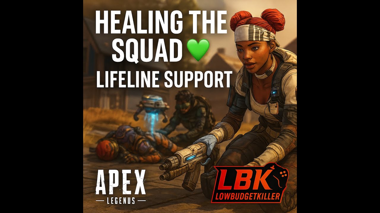 Lifeline Healing Her Team 💚 | Relaxed Gameplay | Apex Legends