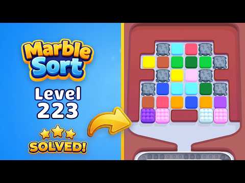 Marble Sort Level 223 Walkthrough & Solution