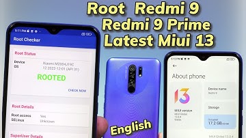 How To Root Redmi 9 Redmi 9 Prime Latest Miui 13 Android 12 English