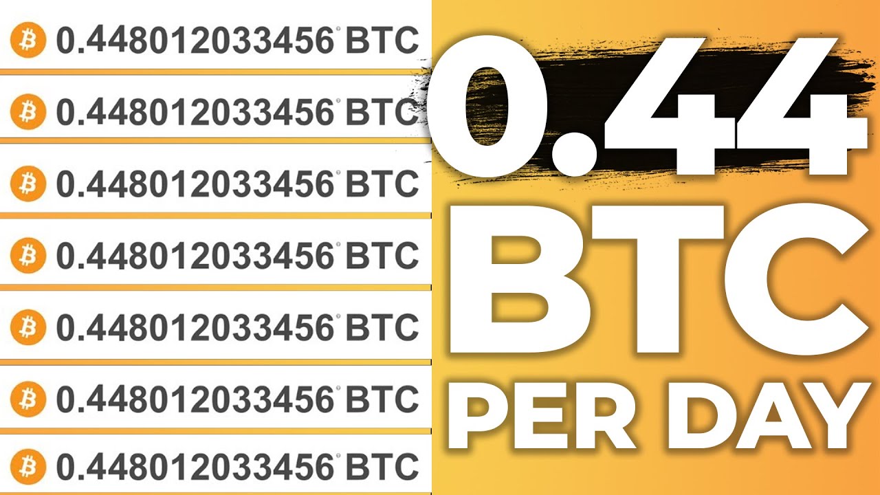 How To Earn 0.44 BTC Every 24 Hours In 2022 | PROOF - YouTube