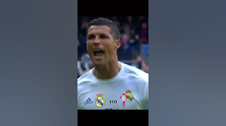 Real Madrid VS Celta Vigo 2016