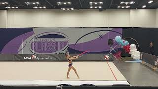 USA CHAMPION 2023, Level 4 Rhythmic Gymnastics, 2016 - Natasha Tesanovic, Level (hoop)