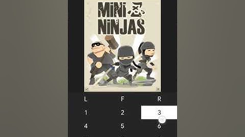 【JAVA GAMES】 Mini Ninjas Mobile by Eidios - J2me Loader