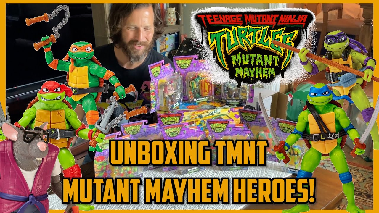 First Look: TMNT Mutant Mayhem Ooze Cruisin' Figures 6-Pack - Geek. Dad.  Life.