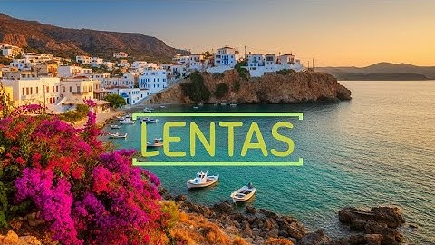 Lentas: The Crete Island That Will Leave You Breathless - A Must-See Travel Destination!