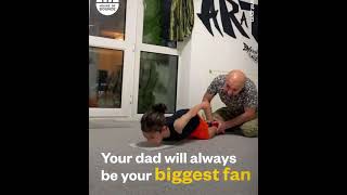 Papa is always your biggest fan