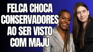 A máscara CAIU? FELCA junto com MAJU e contratado pela GLOBO o povo REAGE