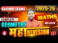 COMPLETE GEOMETRY PART-4 || RAILWAY GEOMETRY CLASS | GEOMETRY TRICKS & CONCEPT | Raushan Mishra Sir