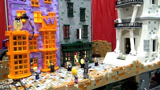 LEGO Hogwarts Castle VS Diagon Alley Comparison