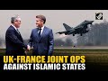UK-France conduct joint operation against Islamic States in Syria, Typhoon fighter jet in action